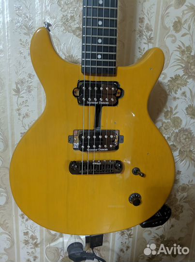 Harley Benton DC Junior TV Yellow