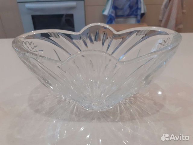 Салатник хрустальный СССР