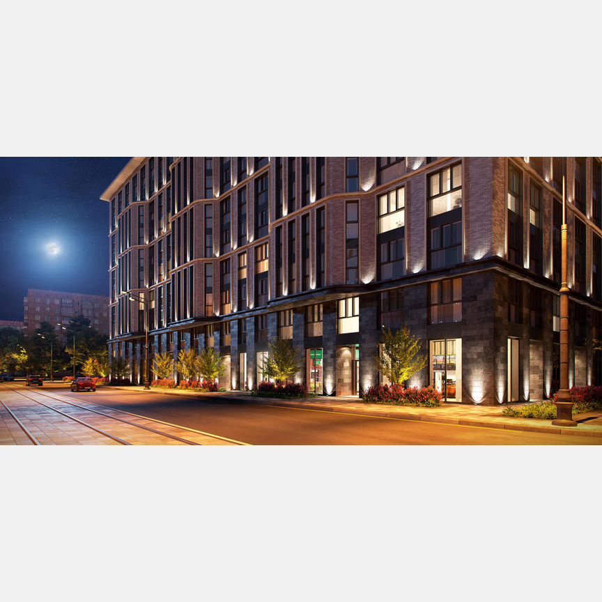 Апартаменты-студия, 45,7 м², 10/10 эт.