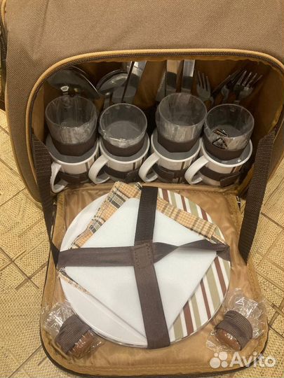 Новый набор посуды для пикника