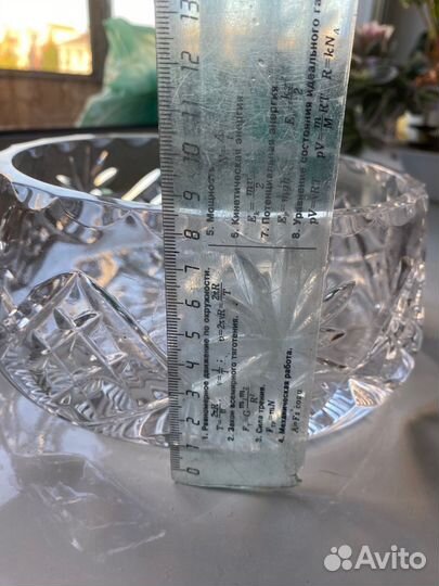 Ваза конфетница хрусталь СССР