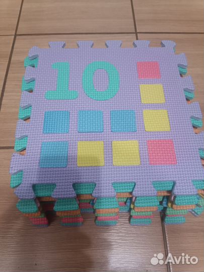 Детский коврик пазл
