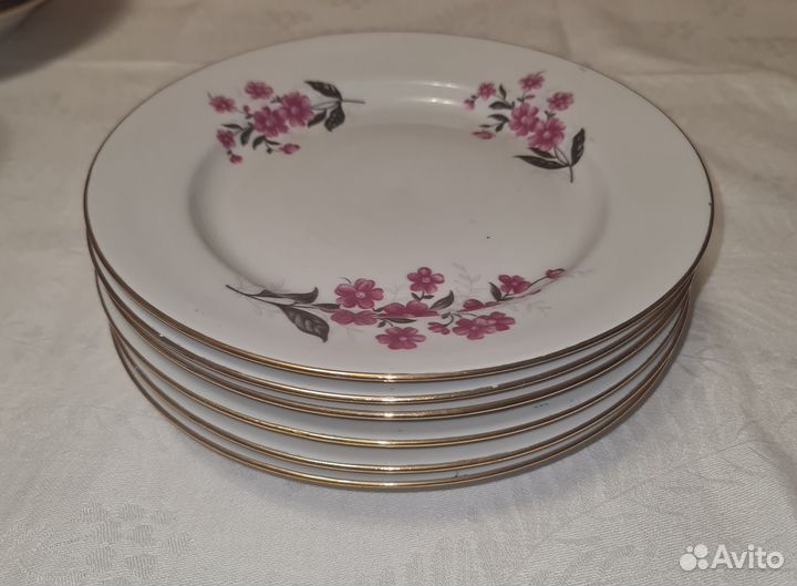 Столовый сервис СССР Дулево