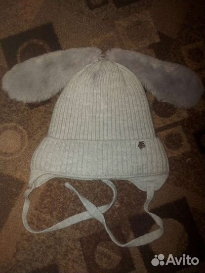 Зимние шапки+варежки