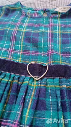 Фланелевое платье