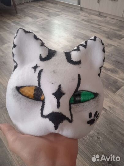 Маска кошки для квадробики