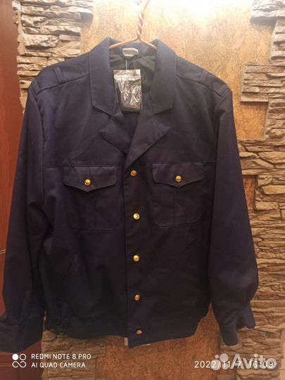 Форма охраны синяя