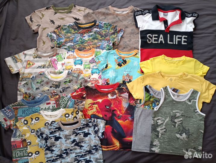 Вещи для мальчика пакетом 3-5 лет (одежда, обувь)