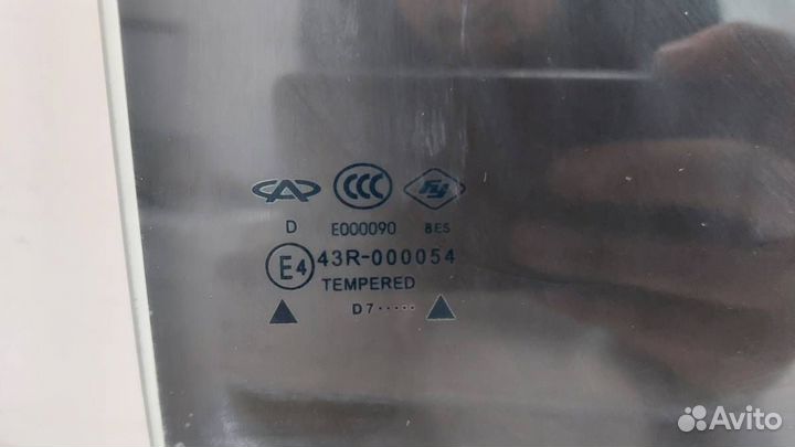 Стекло двери задней правой Chery Tiggo T11 2005-20