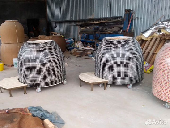 Тандыр из кирпича