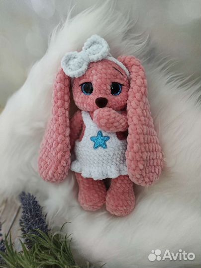 Игрушка зайка, ручной работы