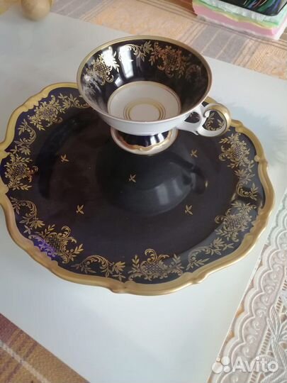 Чайная чашка с блюдцем Weimar Porzellan