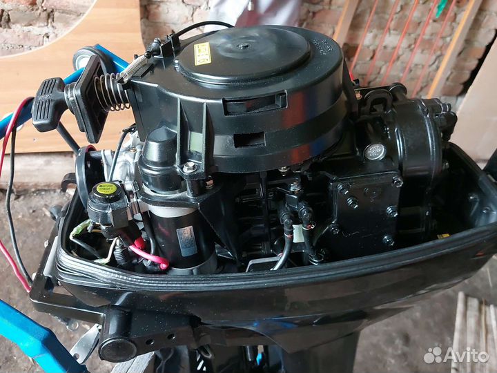 Лодочный мотор Suzuki DT 30 RS. Стартер+дистанция