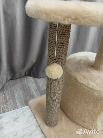 Домик для кошки с когтеточкой