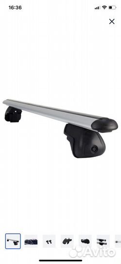 Багажник на рейлинги аэродинамический