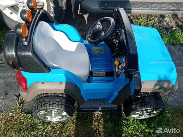 Детский электромобиль джип бу