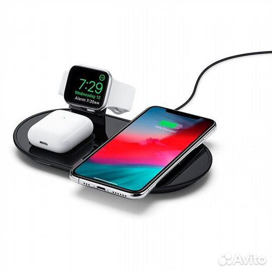 Беспроводная зарядная станция Mophie 3-в-1