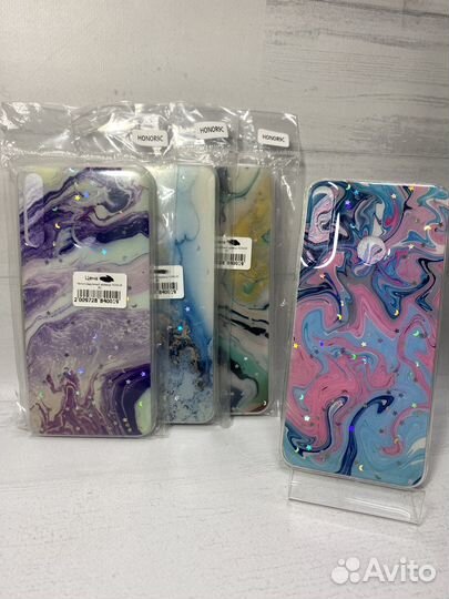 Чехол мрамор honor 9c