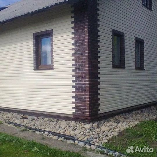 Обшивка домов сайдингом утепление под ключ