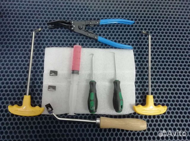 Набор для разбора фар. Инструмент для ретрофита