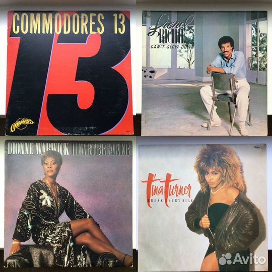 Винил Funk, Soul, R&B, Pop