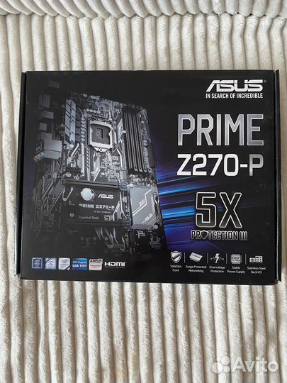 Материнская плата Asus Prime Z270-p lga1151