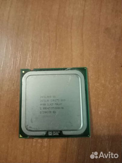 Процессор Intel core 2 duo