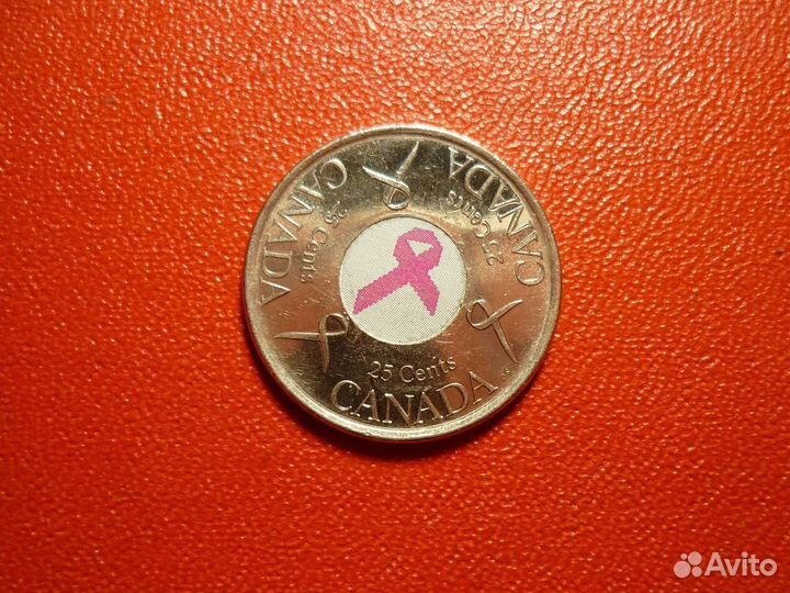 Цветные монеты Канады