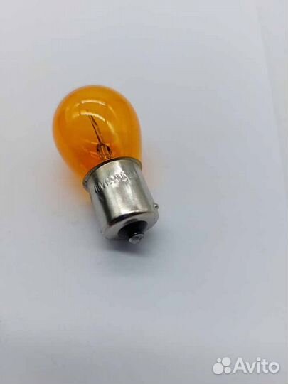 Лампа 12В 21Вт поворотник, желтая