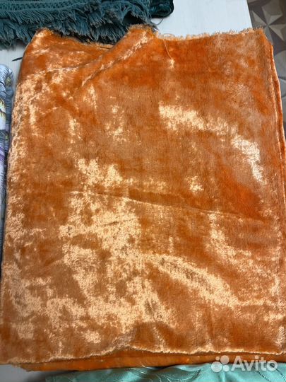 Винтажные шторы/гардины/плюш СССР остатки пакетом