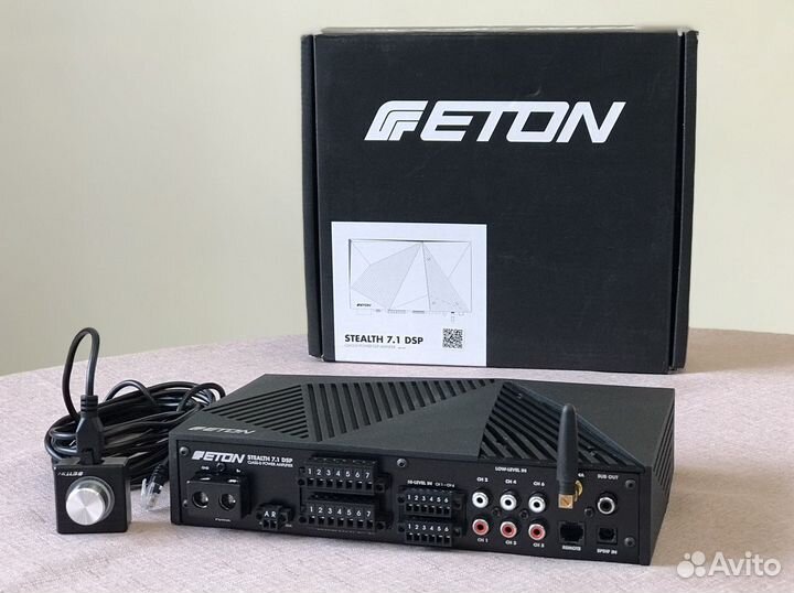 Процессорный усилитель Eton Stealth 7.1 DSP. Wi/Fi