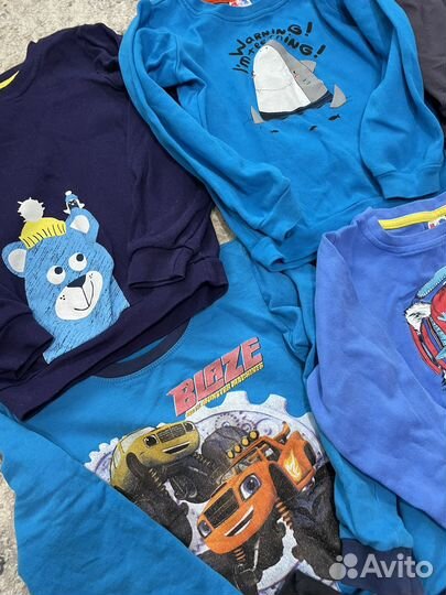 Одежда пакетом на мальчика 110-116
