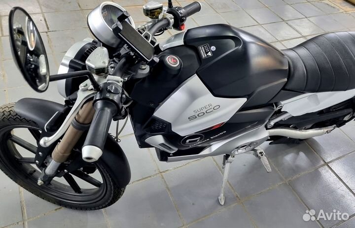 Электро мотоцикл Super Soco TC Max black 705