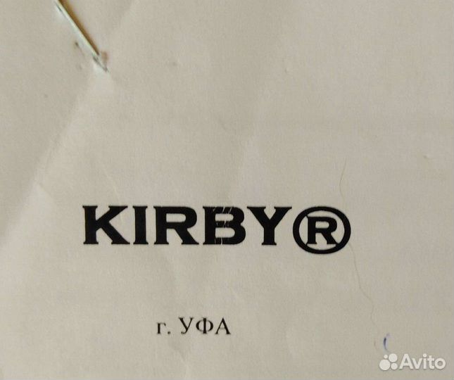 Моющий пылесос kirby