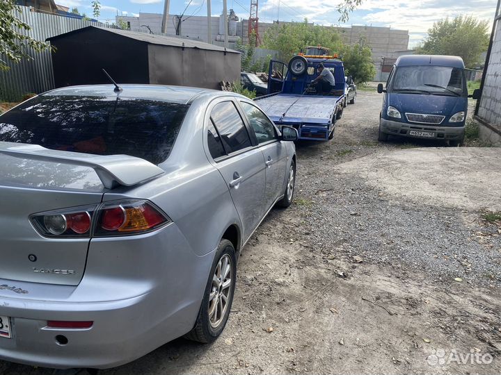 Разбор mitsubishi lancer 10 (2012) рестайлинг