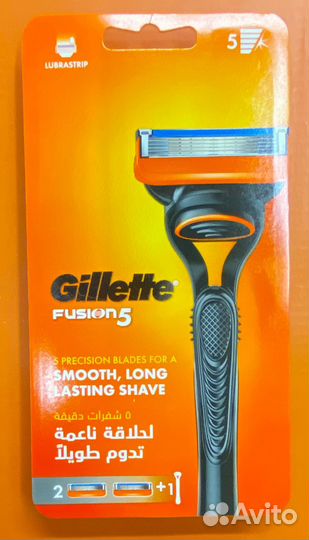 Станок для бритья Gillette Fusion5+ 2 кассета Ориг