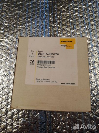 Трансмиттер Turck IM35-11Ex-Hi/24VDC 7506516