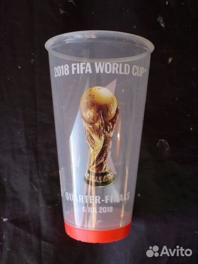 Стакан с Чемпионата Мира по футболу 2018 года