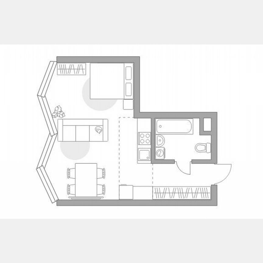 Квартира-студия, 34,9 м², 17/39 эт.