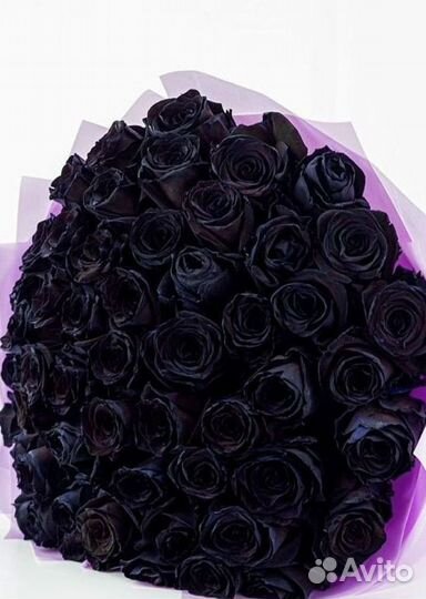 Чёрные розы Букеты доставка