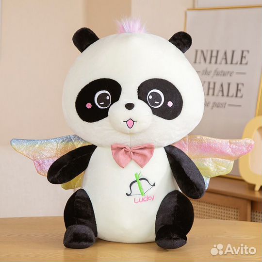 Игрушка панда с крыльями