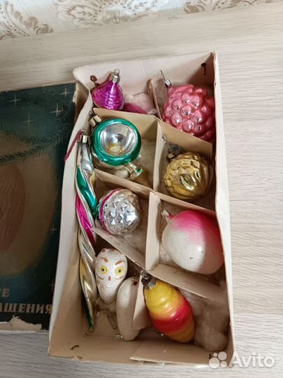 Елочные игрушки СССР