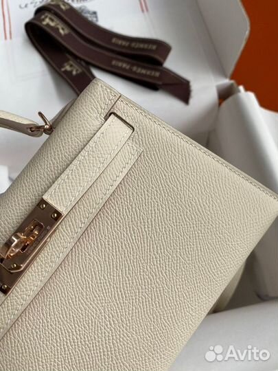 Сумка hermes kelly mini hass leather