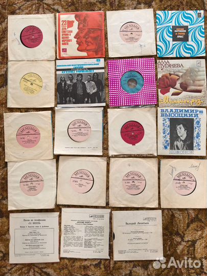 Виниловые пластинки СССР