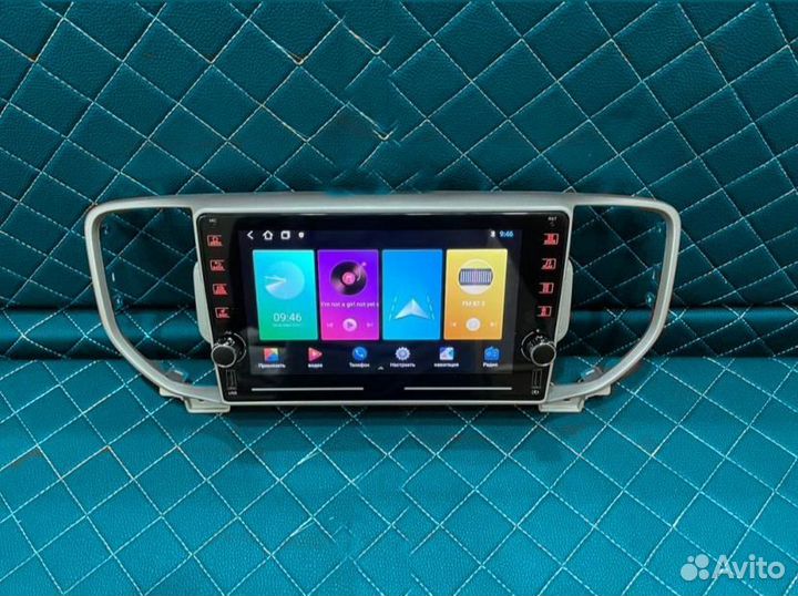 Магнитола Kia Sportage 4 дорест Android 11 IPS