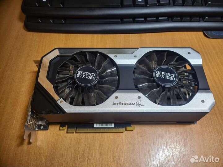 Видеокарта Palit JetStream GTX 1060 6gb