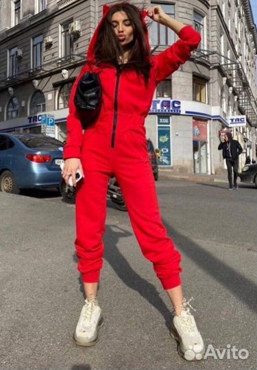 Комбинезон женский флис