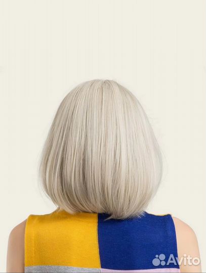 Парик блонд каре