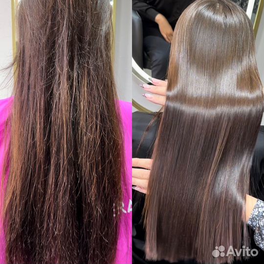 Кератиновое выпрямление, ботокс, стрижки