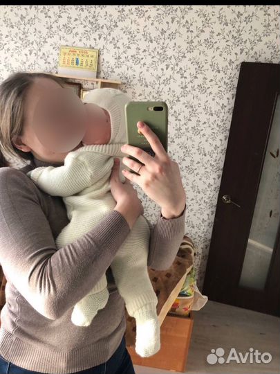 Капор детский головной убор размер 38-40